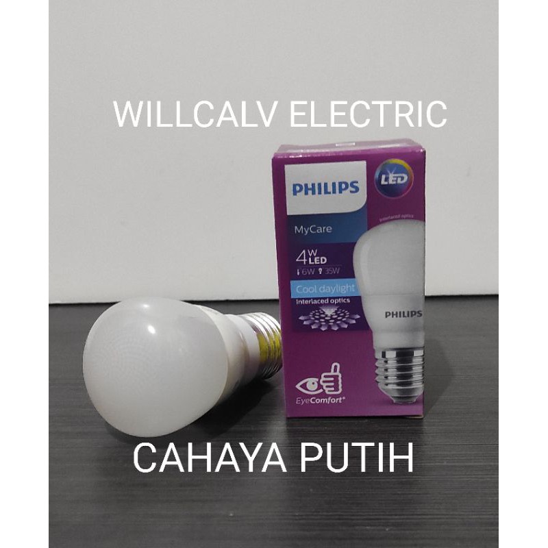 LAMPU LED PHILIPS PHILIP 4W 4WATT 4 WATT - LAMPU PHILIPS PHILIP LED 4W 4WATT 4 WATT CAHAYA PUTIH