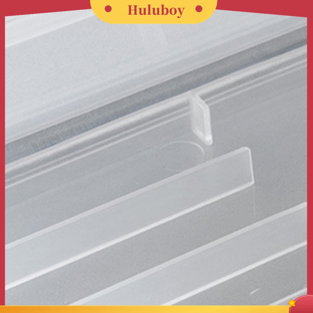 Huluboy Huluboy♡ Holder Penyimpanan Pena / Alat Manikur Multi Kompartemen Tekstur Matte Tahan Jamur