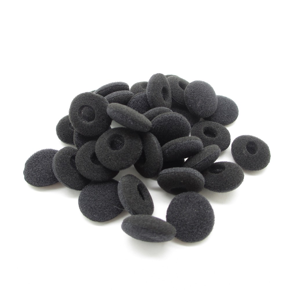 20 Pcs Sponge Earmuffs Ear Eartips for Flat Head Earphone