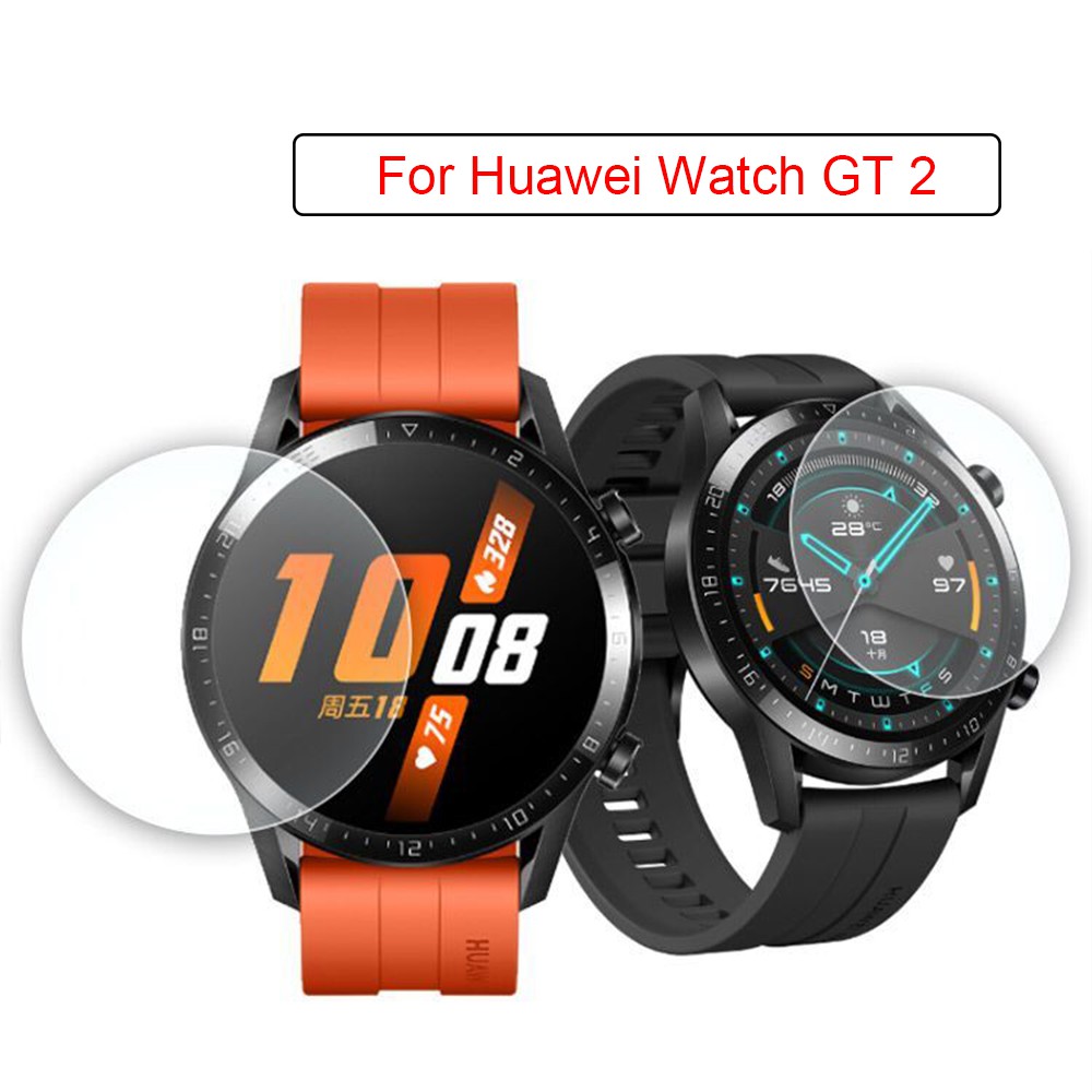 Pelindung Layar Tempered Glass 46mm Untuk Smartwatch Huawei Gt2 Gt 2