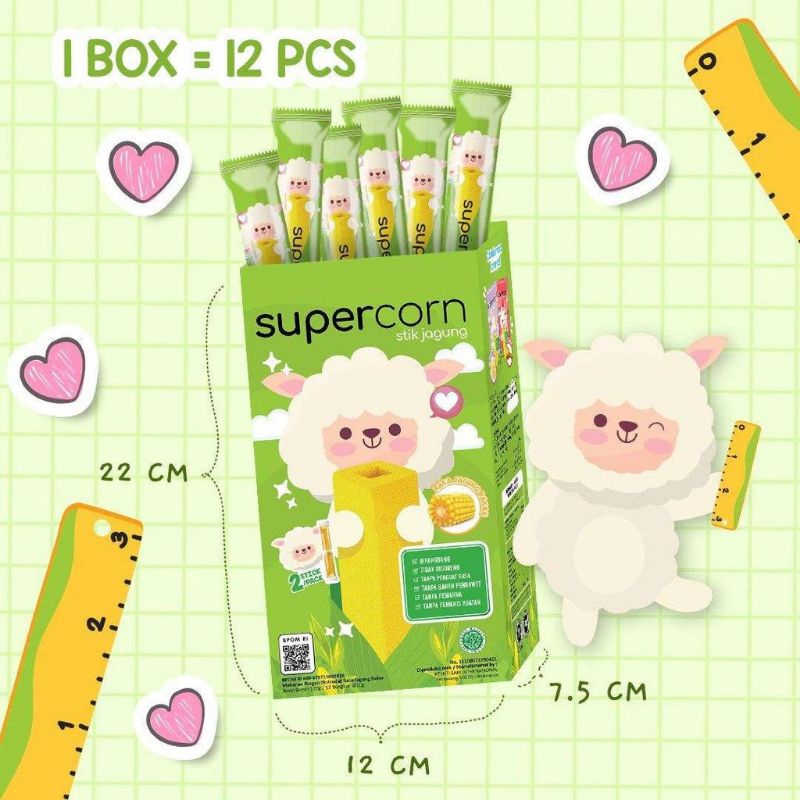

SuperCorn camilan sehat rasa jagung bakar