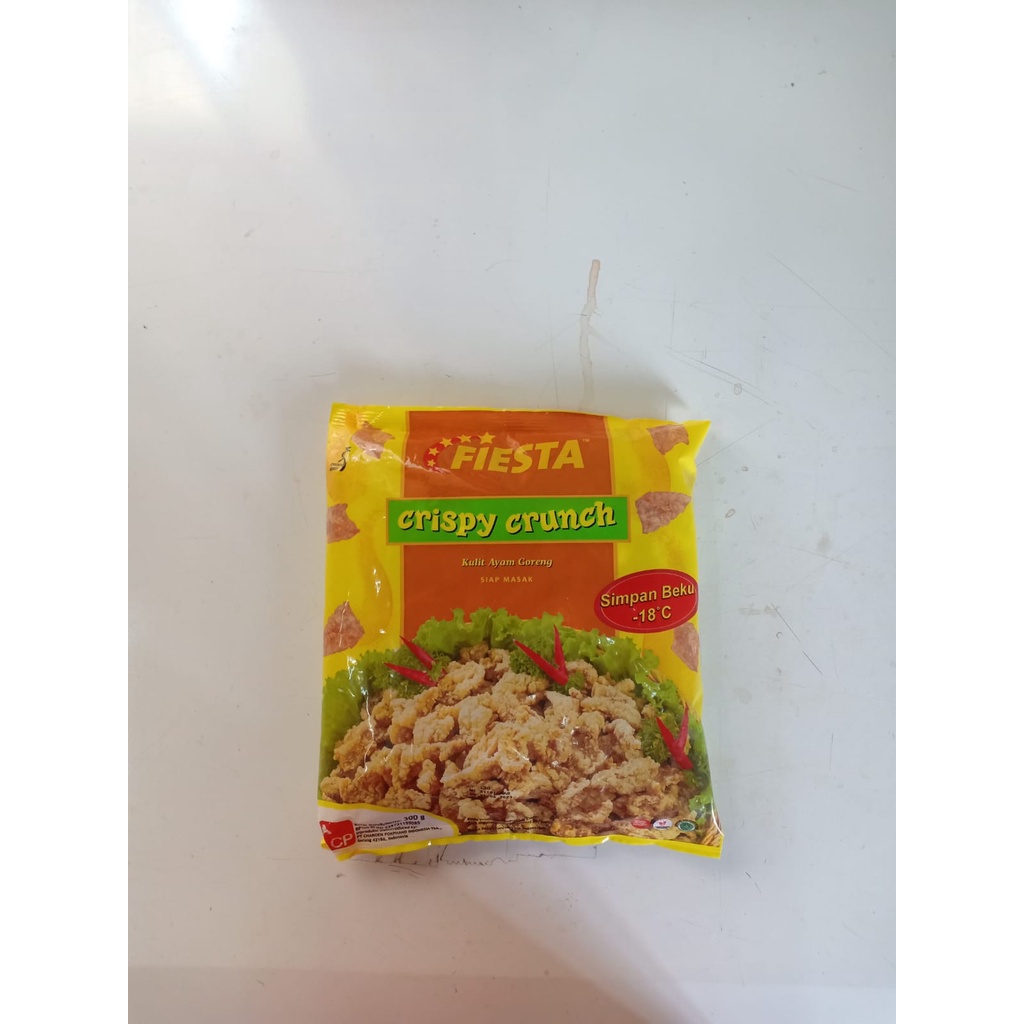 Fiesta Crispy Crunch 300gr, Fiesta Kulit Ayam Olahan, Halal