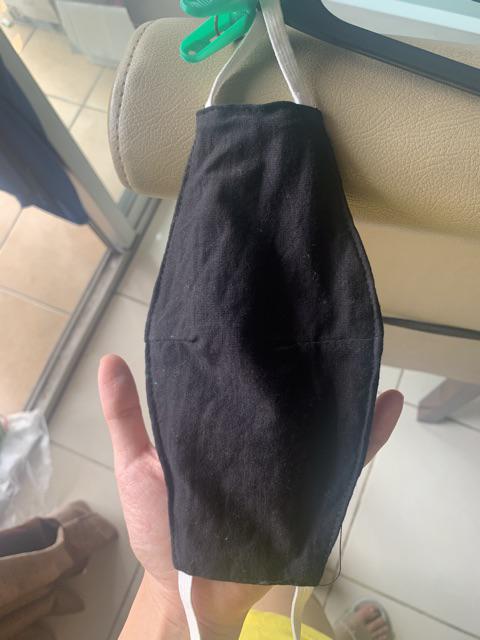 Masker Kain 3 Lapis Selip Tissue Filter Jadi 4 Lapis 4ply Face Mask Katun Anti Debu Cotton Mask