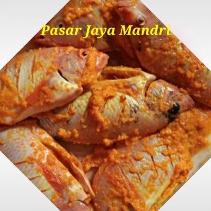 

ikan nila merah fresh bumbu kuning