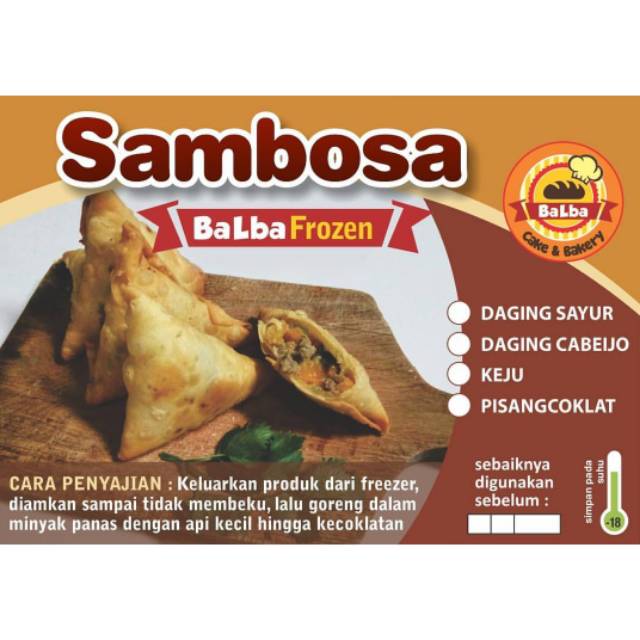 

Sambosa daging cabe ijo