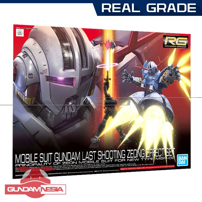 [RG] MSN-02 Zeong – Last Shooting Effect set