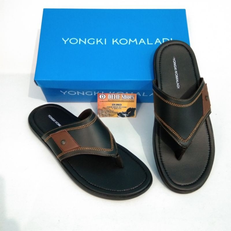 Sandal pria yongki komaladi casual terbaru murah