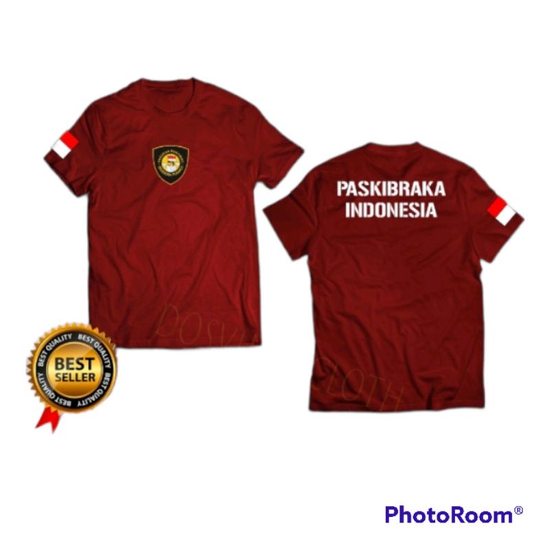 SERAGAM_KAOS_PASKIBRA_LATIHAN_PDH_COSTUM.