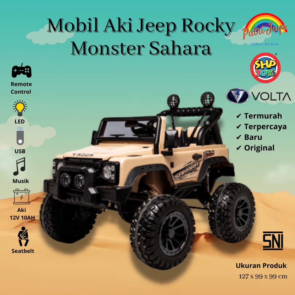 Mobil Aki Rocky Sahara SHP Volta 5008