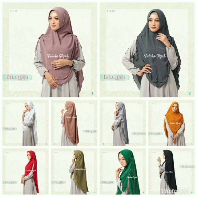 Khimar Bilqish by Falisha Hijab