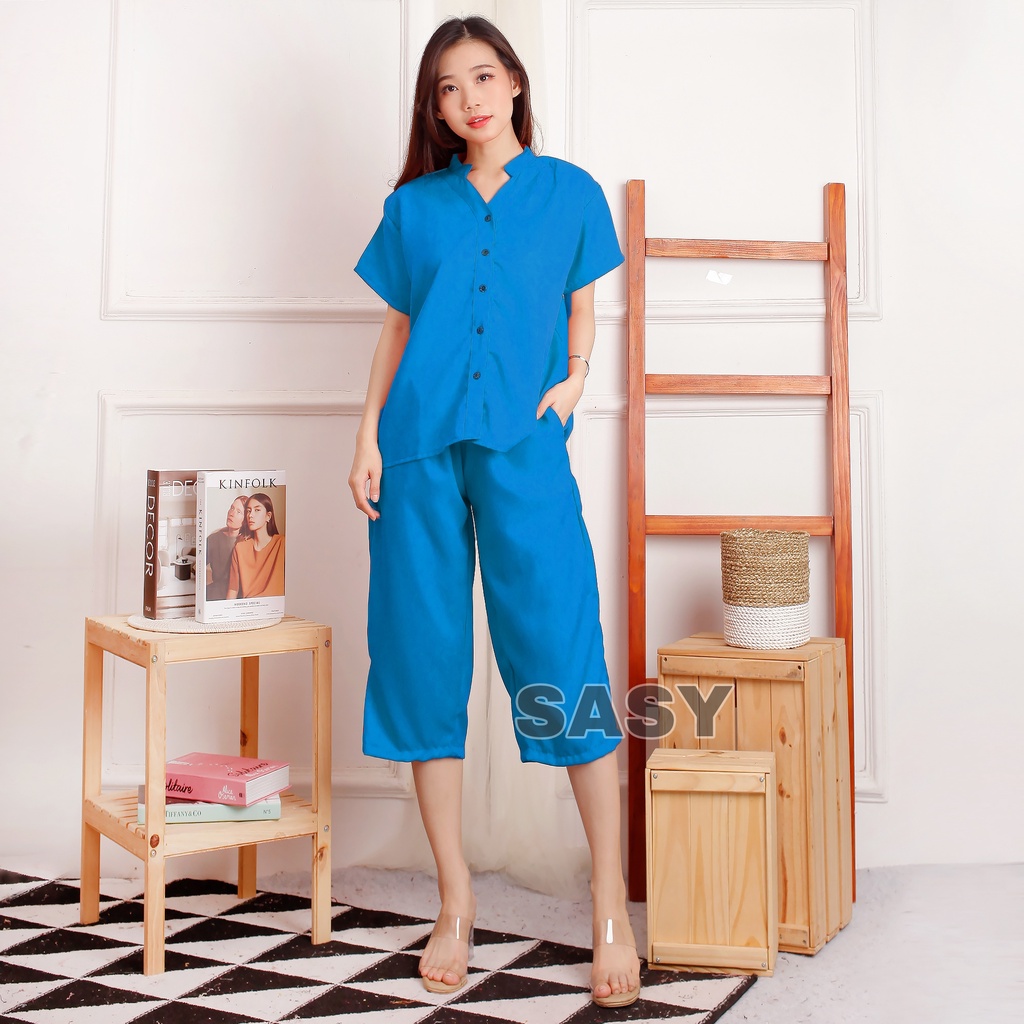 COD SETELAN WANITA MODERN / SETELAN WANITA 7/8 / ONESET RAYON SHAKILA PREMIUM / DAILY SET WANITA / SETELAN WANITA PREMIUM / BISA COD ONESET WANITA PREMIUM KEKINIAN