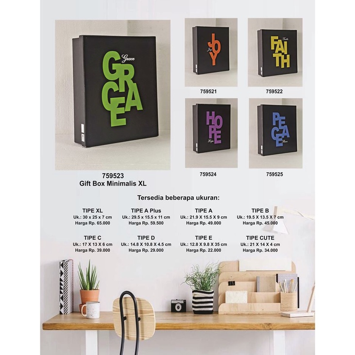 

Kotak kado/Kotak Hadiah/Gift Box Minimalis XL_Grace