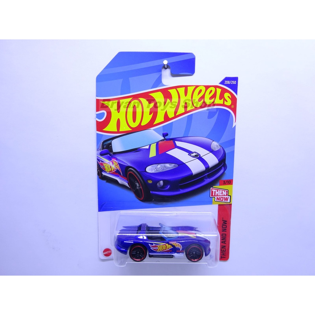 Hot Wheels Dodge Viper RT 10 Biru Tampo Hot Wheels