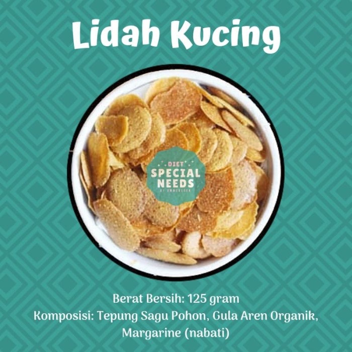 

KERING-KUE- KUE LIDAH KUCING SAGU - GLUTEN FREE, EGG FREE - DIET SPECIAL NEEDS -KUE-KERING.