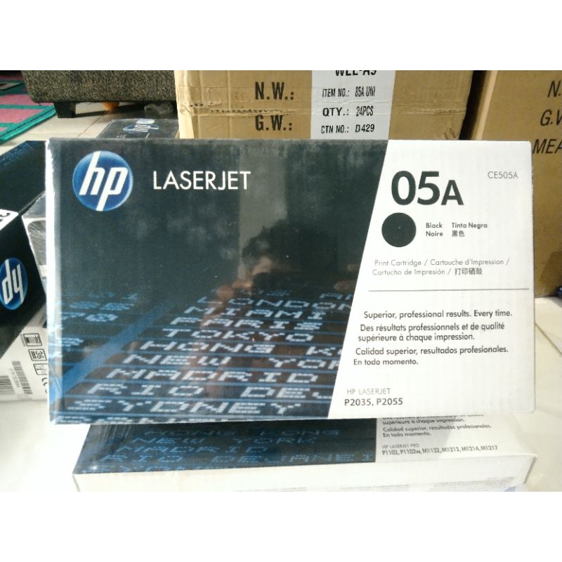 TONER HP LASERJET CARTRIDGE 05A CE505A
