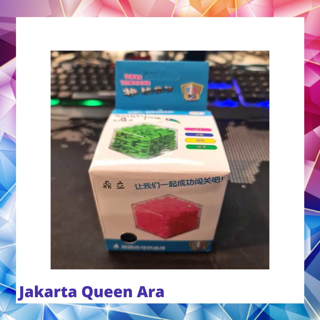 UainCube 3D Maze Labyrinth Speed Puzzle Cube - 617