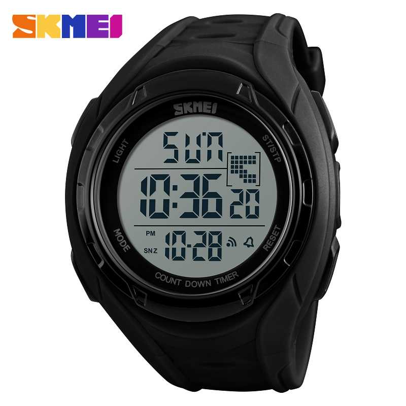 Jam Tangan SKMEI Aksesoris Fashion Digital Pria Cowok Laki