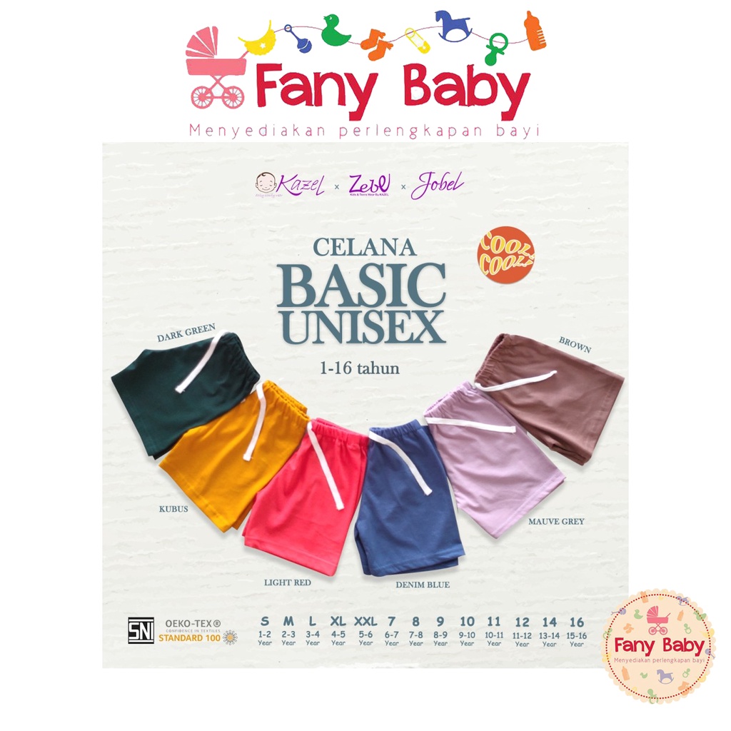 Kazel Short Basic Unisex [ KUBUS ]