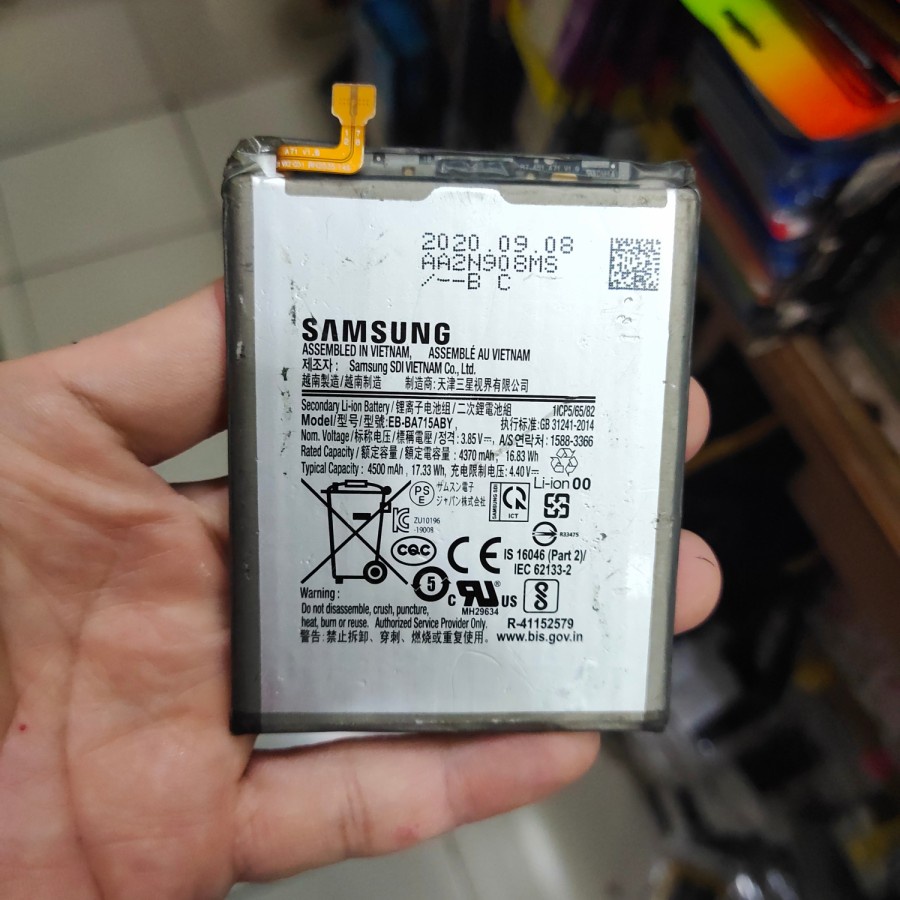 BATERAI SAMSUNG S6 EDGE / G925 / BG925ABA , A71 / BA715ABY , NOTE 7 / NOTE 7 FE / BN935ABE , S9 / G960F / BG960ABE battery battle original