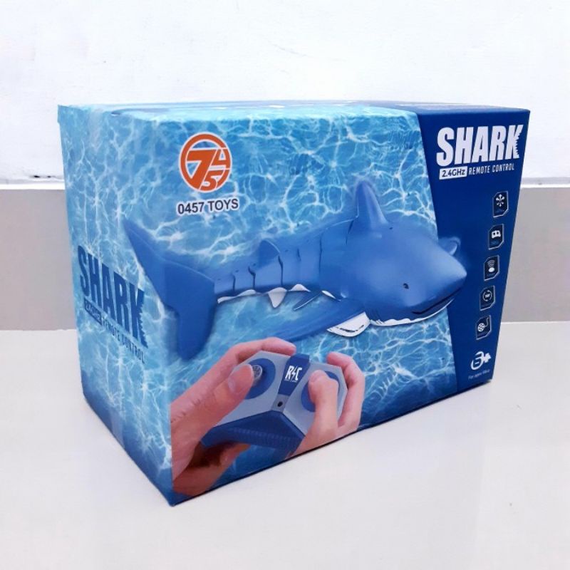 Mainan Ikan Hiu Remote Control - Rc Shark Remot Kontrol Anak Edukatif