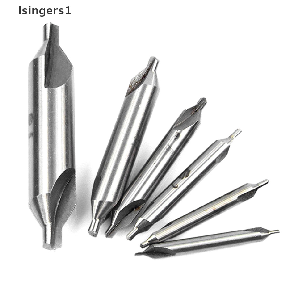 (lsingers1) 6pcs / Set Mata Bor Countersink HSS Untuk Mesin Bubut