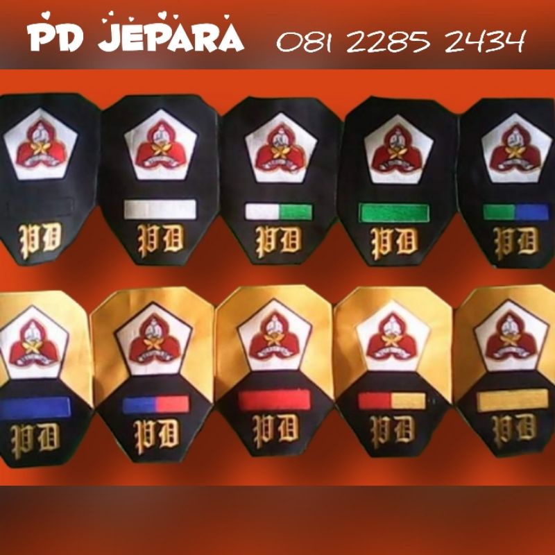 Bet Tingkatan Bordir Silat Perisai Diri Lengkap