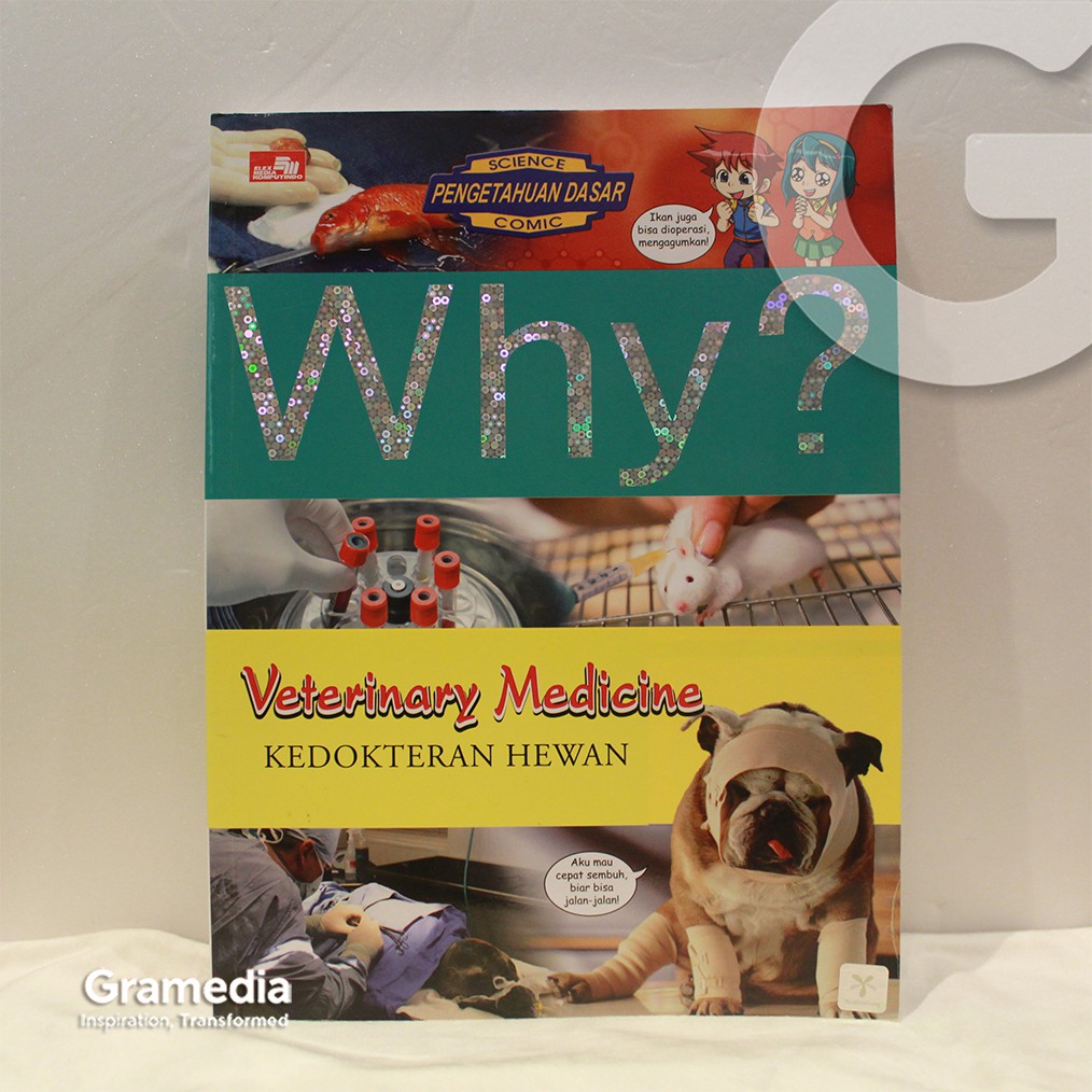 Gramedia Palembang - Why? Veterinary Medicine