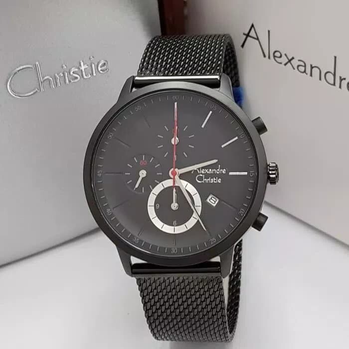 ORIGINAL Jam Tangan Pria Alexandre Christie AC 6498 / AC6498 Garansi 1 Tahun
