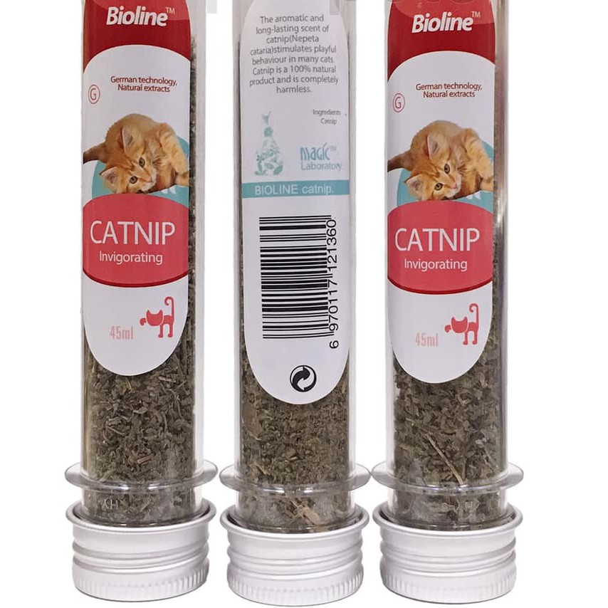 Bioline Catnip Leaves 45ml - Daun Herbal Kucing