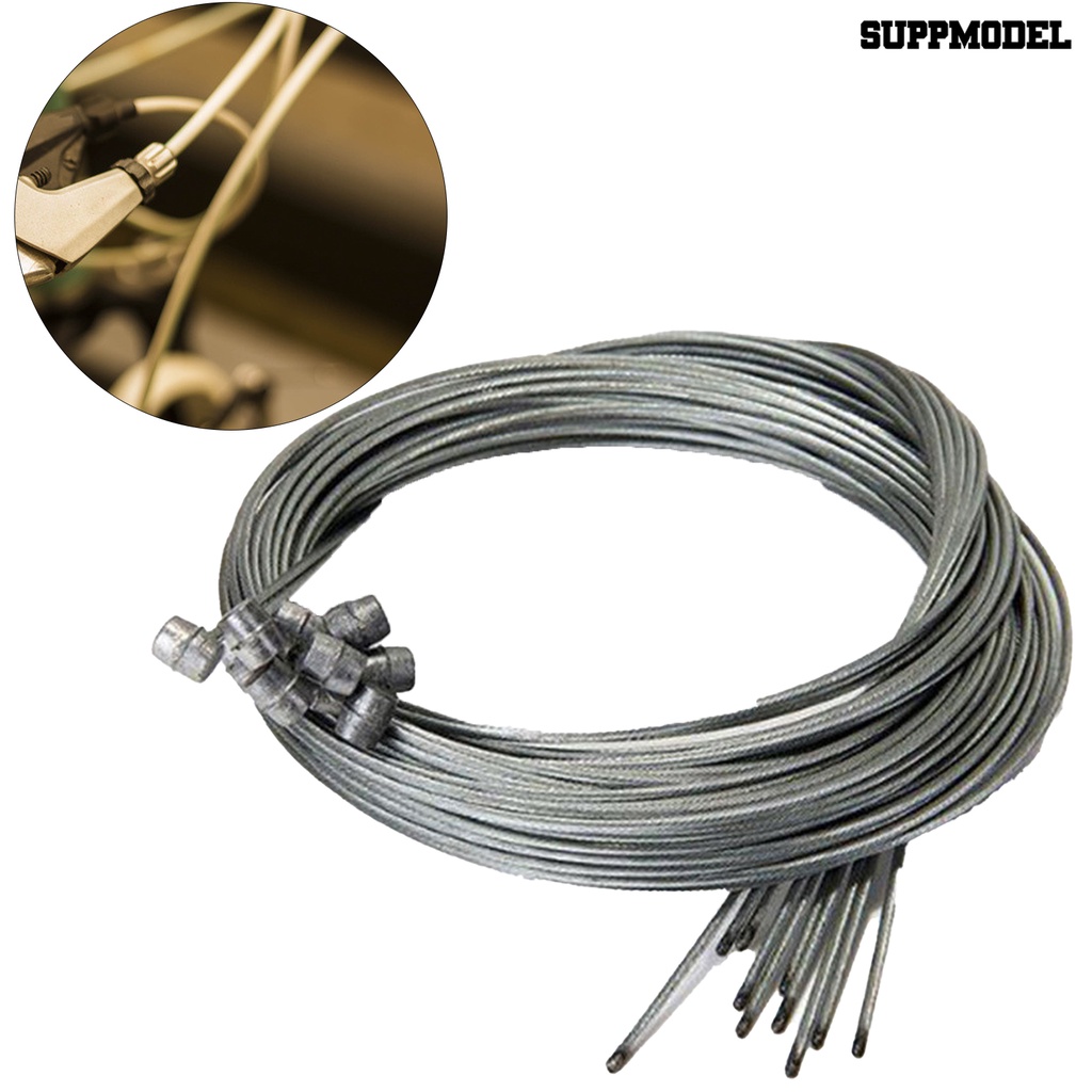 10pcs Kabel Rem Sepeda Bahan Stainless Steel Panjang 1.75M