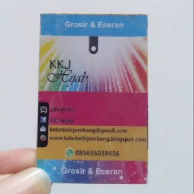 

Hang Tag Untuk Label Hijab