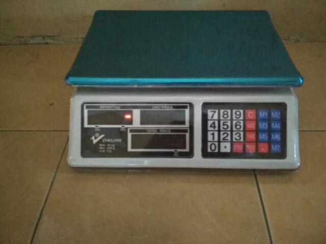 Timbangan Digital 30kg Laundy Buah Sayur Daging Sembako Dll