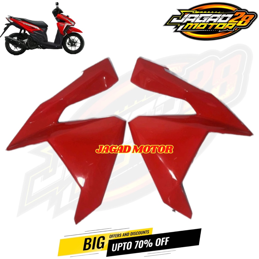 Sayap Legshield Luar Vario 125 150 LED ESP 2015 2016 2017 Merah Ferrari / Sayap Vario 125 150 LED K59 Set Kanan Kiri 2015 2016 2017 Merah Cabe / Sayap Depan Honda Vario 125 150 K59 LED Merah Cabe / Sayap Vario 125 150 LED Kanan Kiri Merah 2015 2016 2017