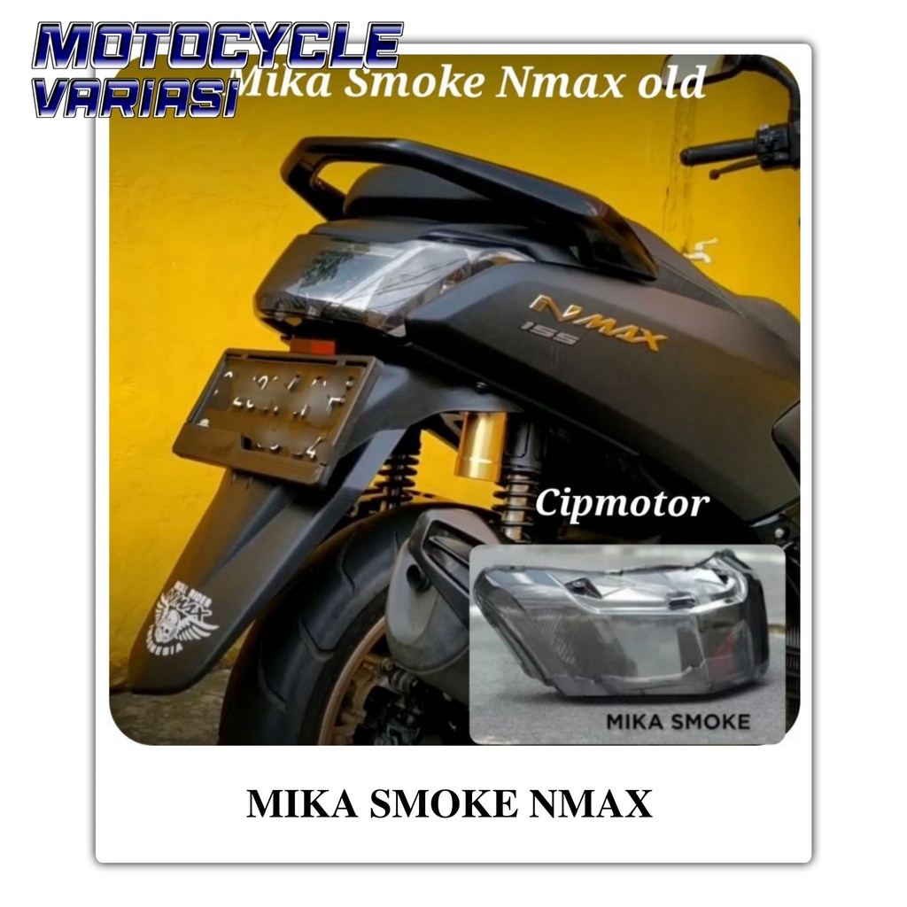 Mika smoke Nmax Old Mika Lampu Stop Nmax  2016 2017 2018 2019