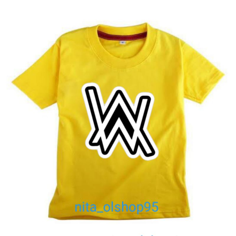 baju anak Alan Walker kaos anak karakter