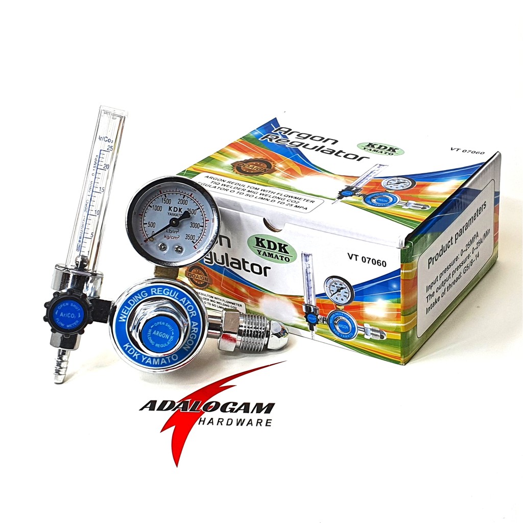 KDK Yamato Regulator Las Argon - Tabung Las