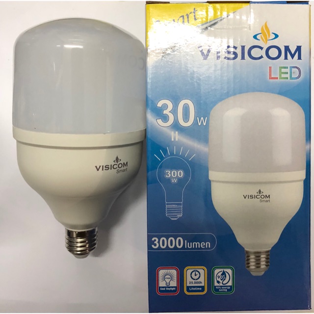 Lampu LED Capsule Visicom Cool Daylight/Putih 3000Lm 100-240V