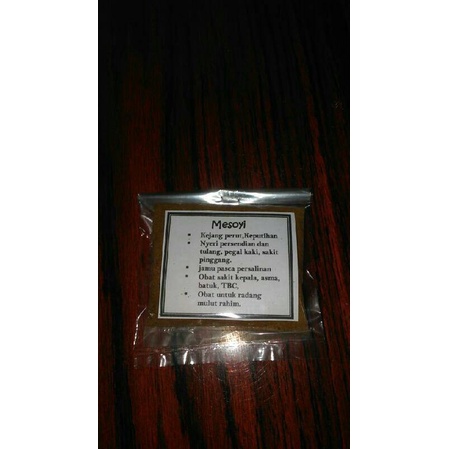 

New bungkusan kayu masoyi | mesoyi bubuk|serbuk asli tanpa campuran