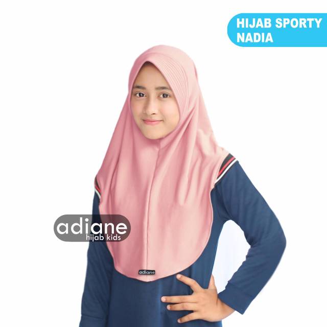 Nadia hijab sporty kids by adiane/hijab sport anak