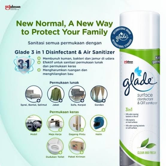 Disinfectant Saniter spray 250ml 400ml