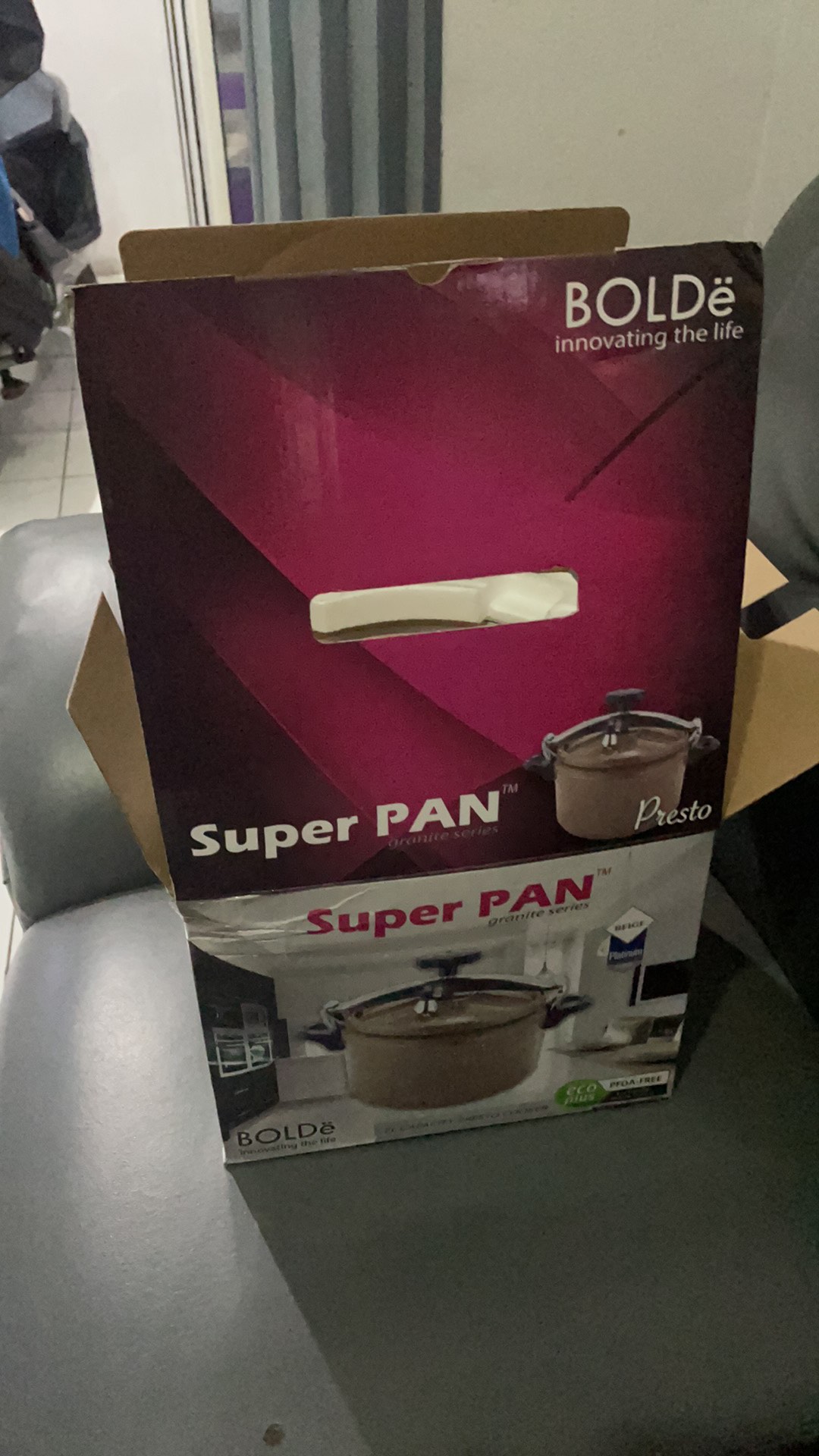 Presto Cooker Super Pan Bolde 7l Granite Coating  Panci Presto 7 Liter