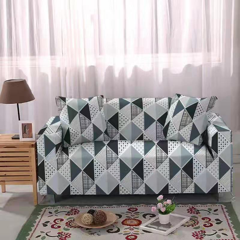 [Gratis Ongkir] Cover Sofa Sarung Sofa 1/2/3/4 Seater Sofa Cover Elastic Sarung bantal sofa Cushion Protector Cover