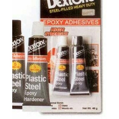 

℮ LEM EPOXY / LEM CAMPUR / BESI / SERBAGUNA DEXTONE 5 MENIT 48 GRAM ✻