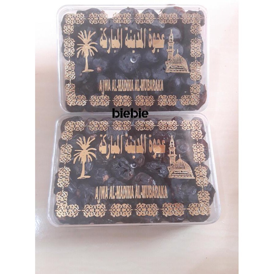 

Kurma Ajwa kurma nabi kurma ajwa madinah 500gr (ASLI)