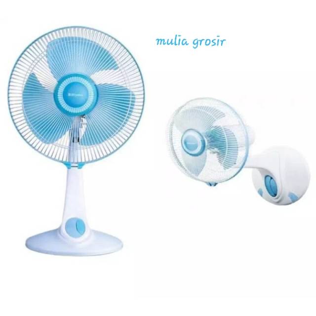 Desk Fan Miyako 12&quot; 2in1 KAD 1227 / Kipas Angin Meja 12&quot; / Kipas Angin Miyako 12&quot;