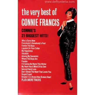 Connie Francis - The Very Best Of Connie Francis Audio Kaset Polygram catnr. 827 569 4