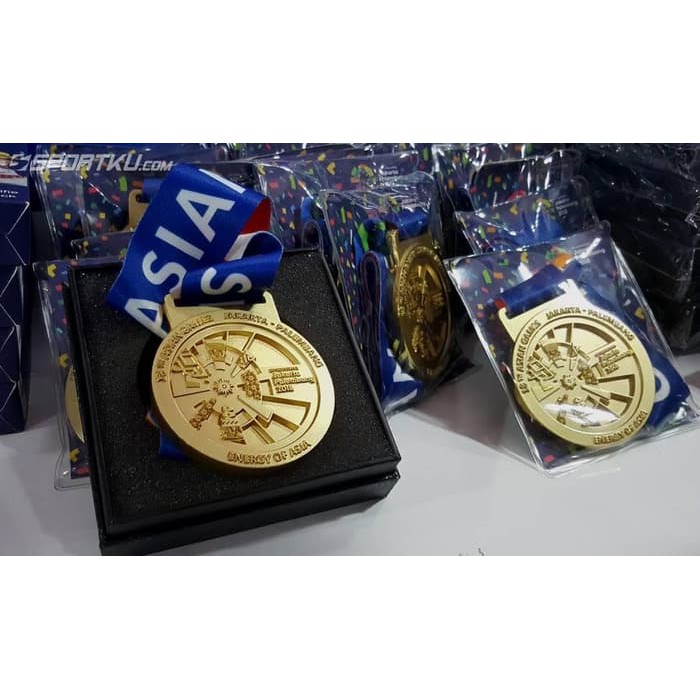 MEDALI EMAS ASIAN GAMES 2018 - MEDAL REPLICA