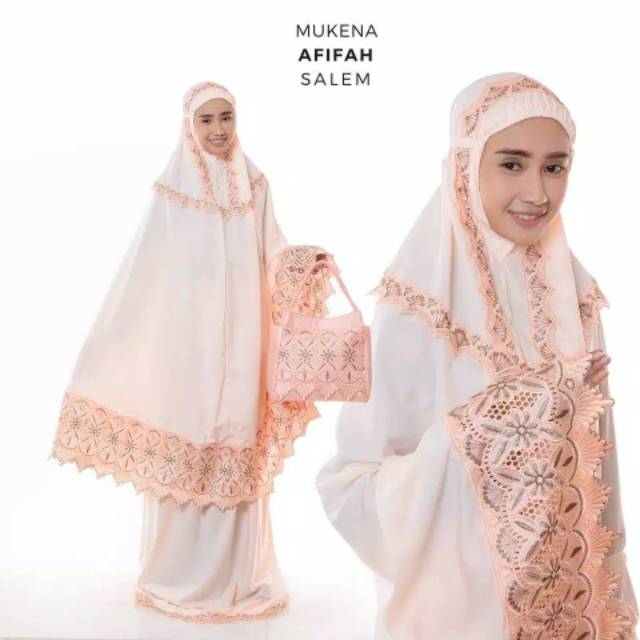 Mukena Baby Silk Afifah | Mukena Dewasa Baby Silk Afifah | Baby Silk Afifah