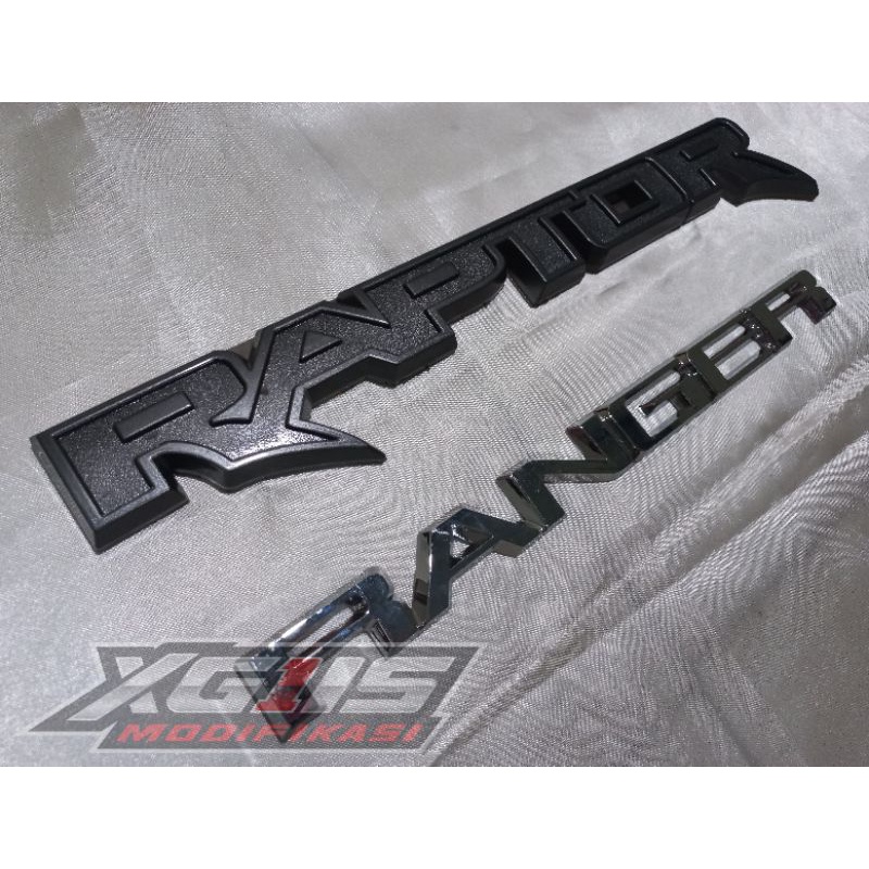 logo raptor + ranger / emblem logo raptor + ranger