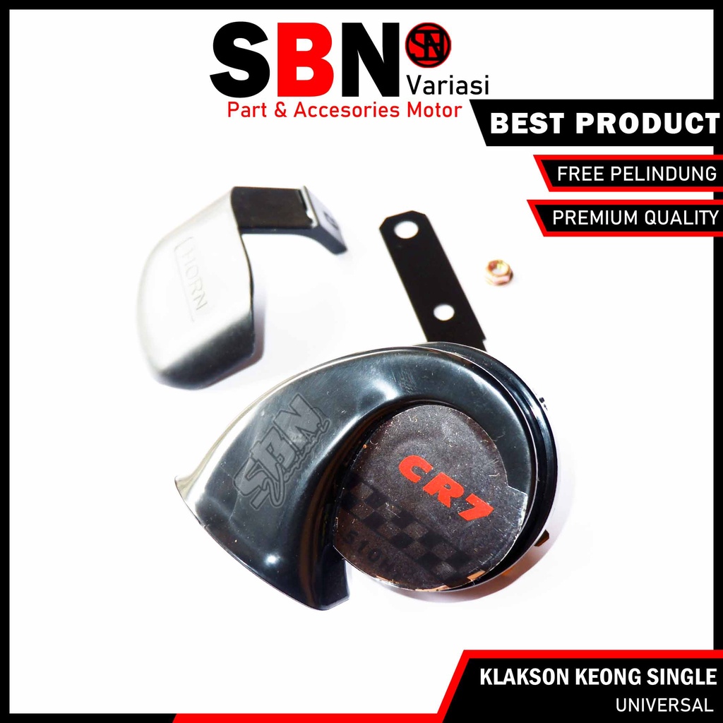Klakson Keong Single / Kelakson Bel Motor Bebek Matic